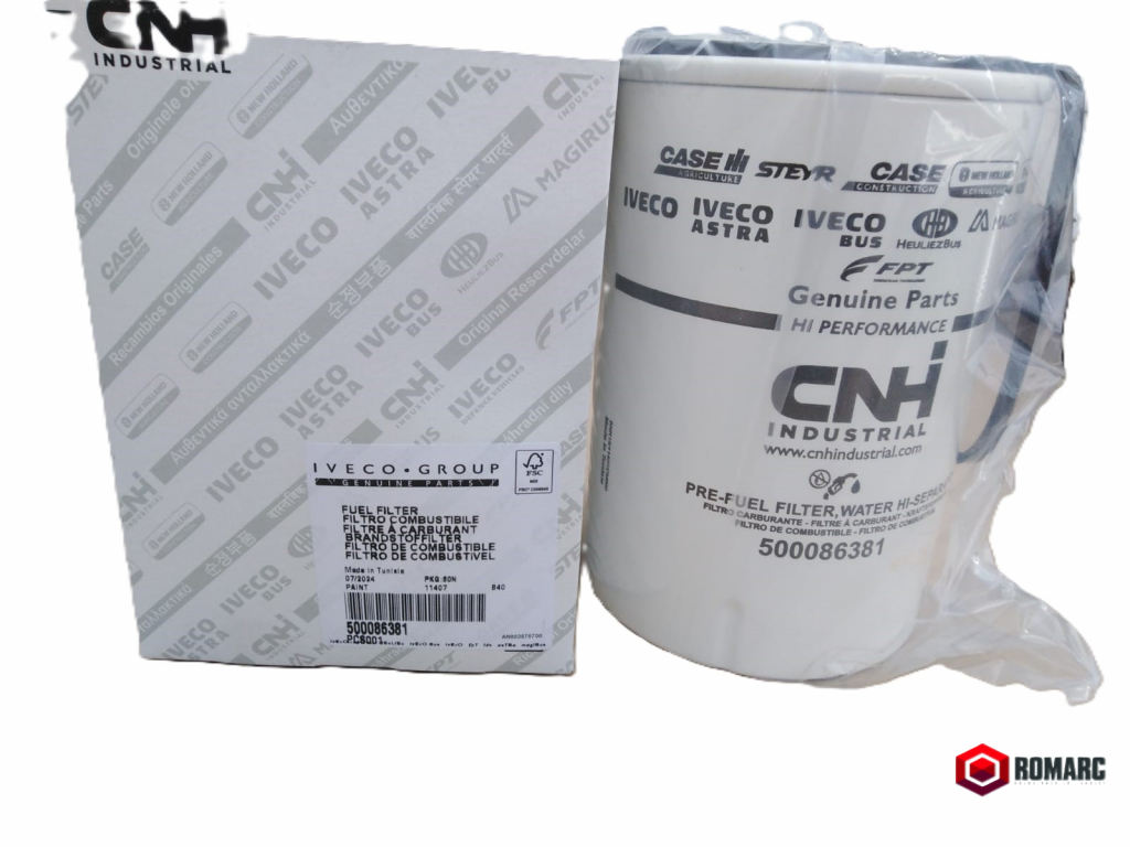 500086381 / 504272431 FILTRO SEPARADOR - ASTRA IVECO - ROMARC - www ...